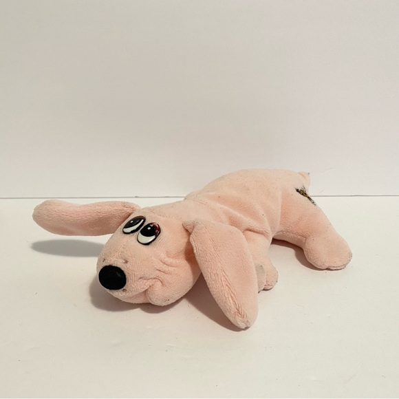 Pound Puppies Other - Pound Puppy Pastel Pink Vintage Puppies Mini 8” Stuffed Animal Toy 1980s